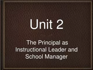 Unit 2