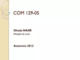 com 129 05