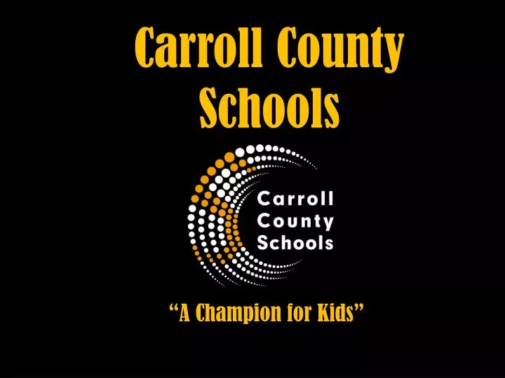 carroll county schools