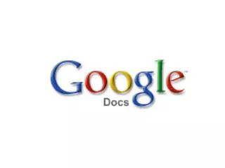 Once you're logged in to Google Docs, creating and sharing your documents is easy.