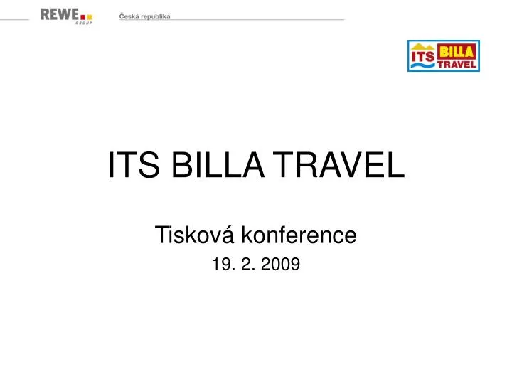 its billa travel