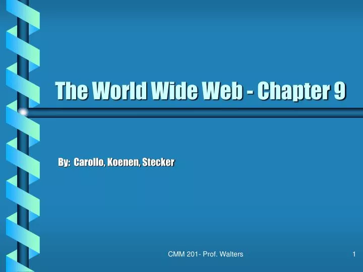 the world wide web chapter 9