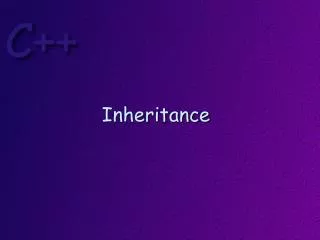 Inheritance