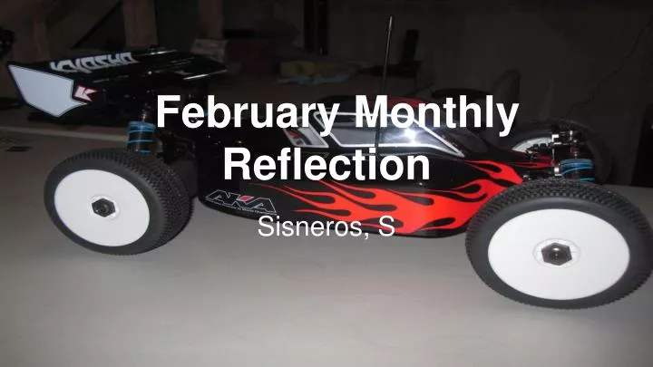 february monthly reflection