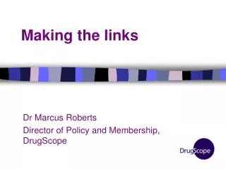 Making the links