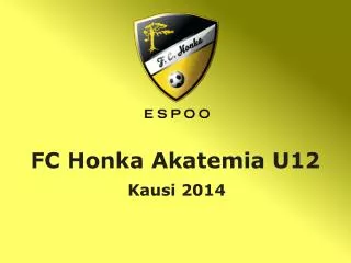fc honka akatemia u12