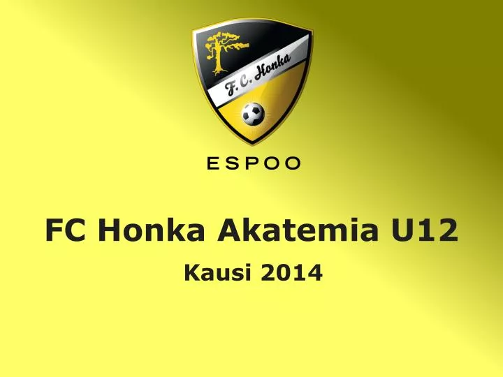 fc honka akatemia u12