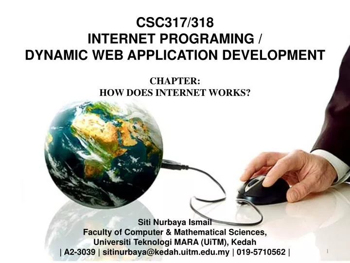 csc317 318 internet programing dynamic web application development