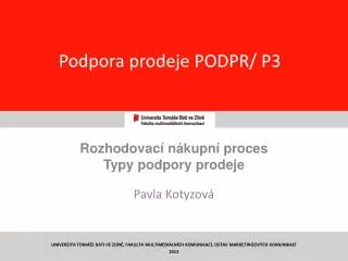 podpora prodeje podpr p3
