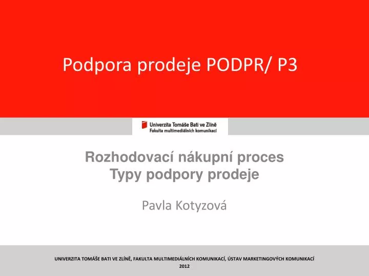 podpora prodeje podpr p3