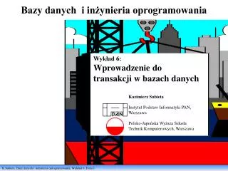 bazy danych i in ynieria oprogramowania
