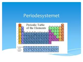 periodesystemet