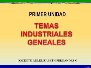 primer unidad