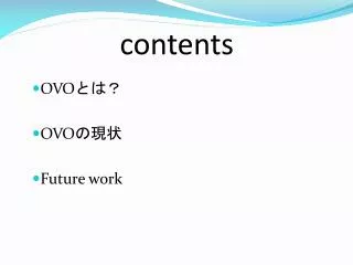contents