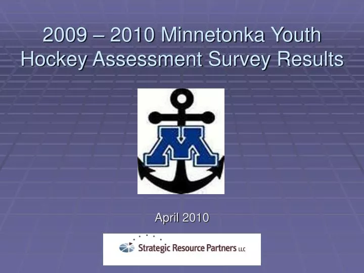 2009 2010 minnetonka youth hockey assessment survey results