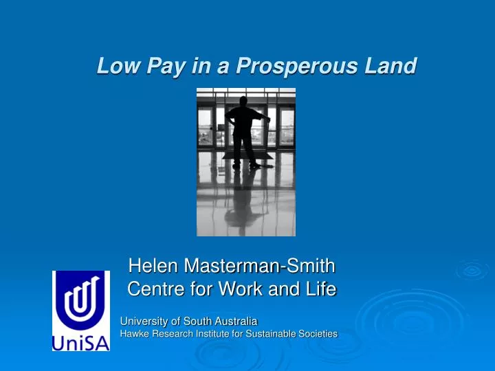 low pay in a prosperous land