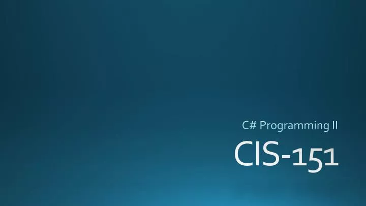 c programming ii