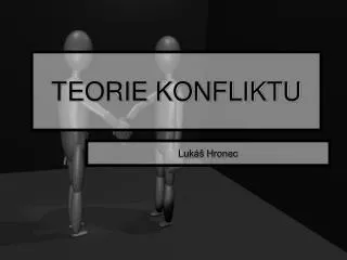 teorie konfliktu