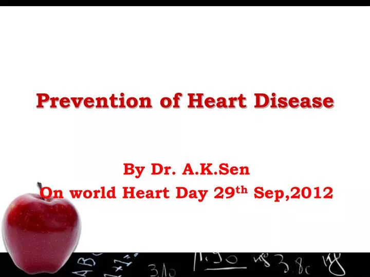 prevention of heart disease