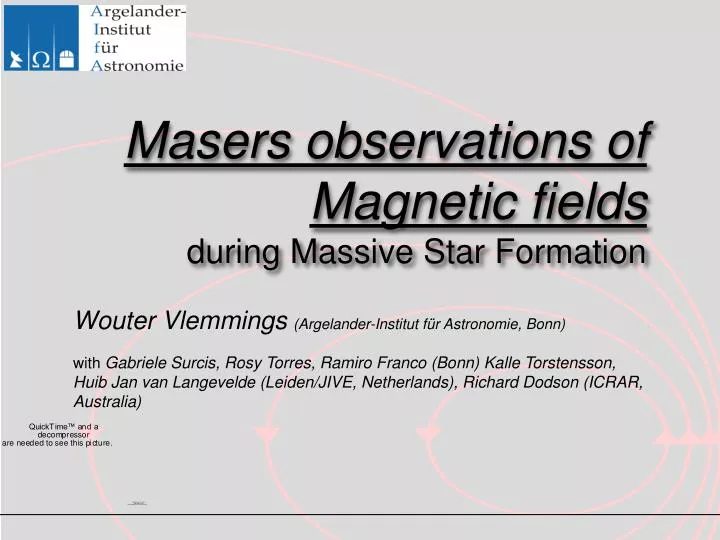 masers observations of magnetic fields during massive star formation