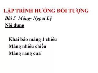 l p tr nh h ng i t ng