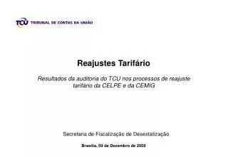 reajustes tarif rio