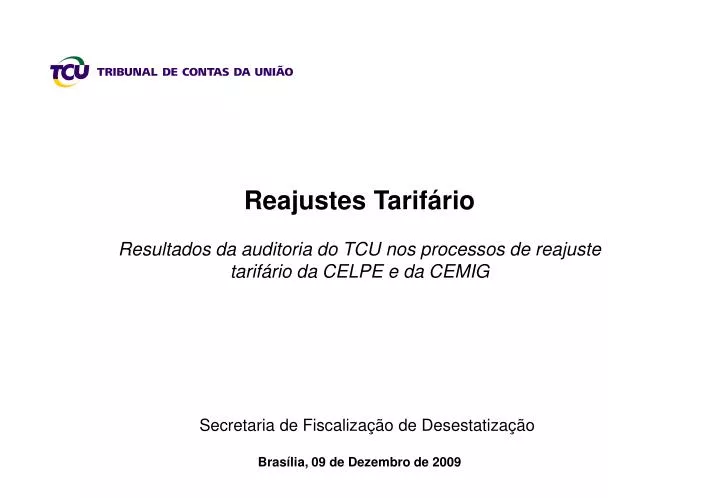 reajustes tarif rio