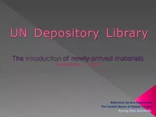 un depository library