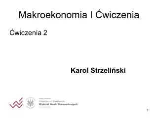 makroekonomia i wiczenia