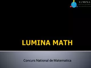 lumina math