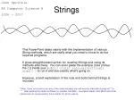 Strings - slide 1