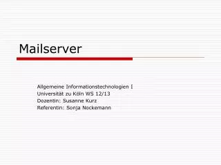 mailserver