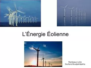 l nergie olienne