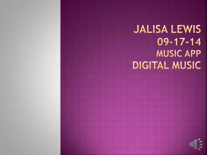 jalisa lewis 09 17 14 music app digital music