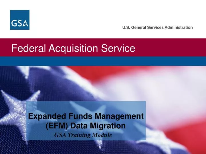 expanded funds management efm data migration