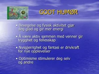 godt hum r