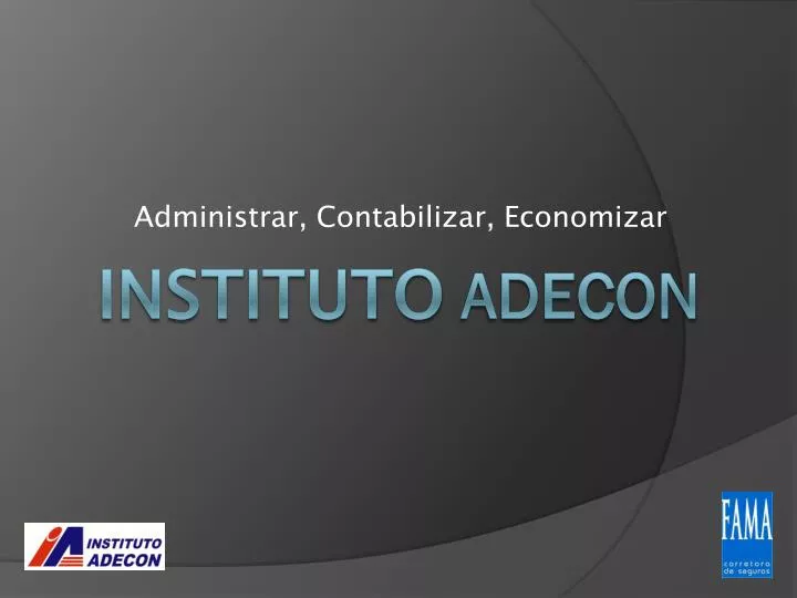 administrar contabilizar economizar