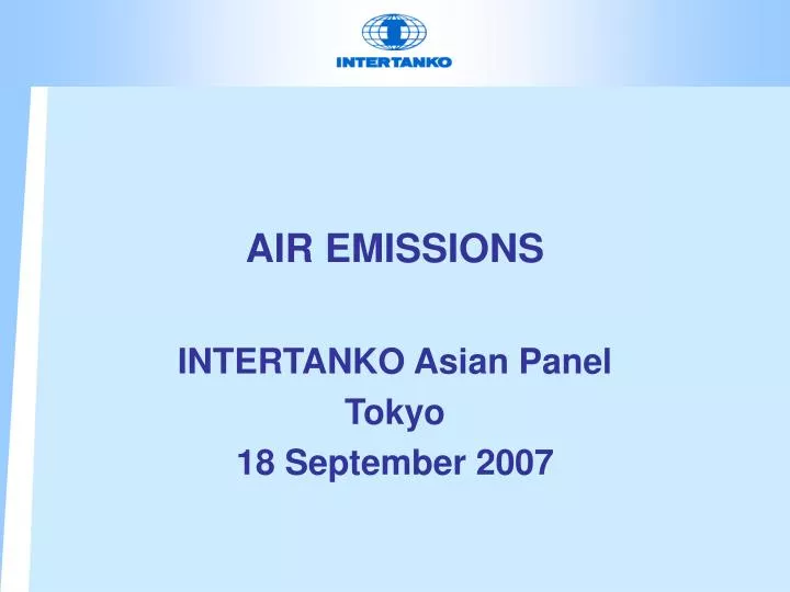 air emissions