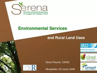 Environmental Services and Rural Land Uses
