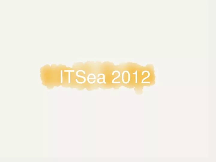 itsea 2012