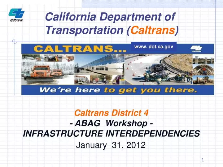 california department of transportation caltrans