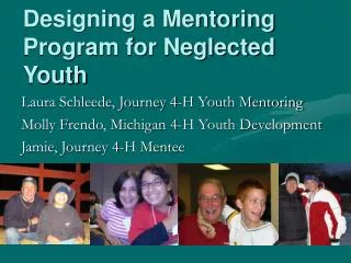 Designing a Mentoring Program for Neglected Youth