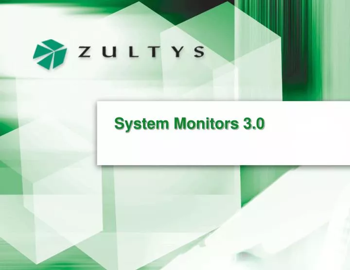 system monitors 3 0