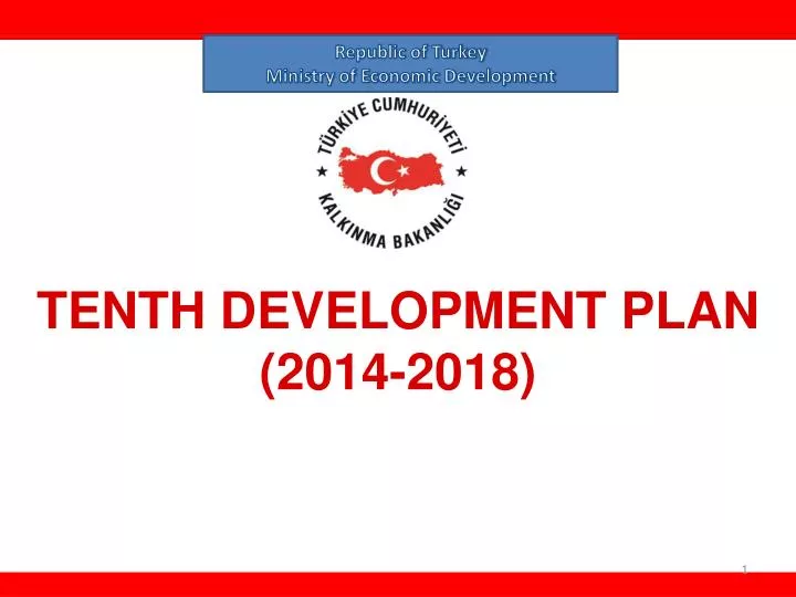 tenth development plan 2014 2018