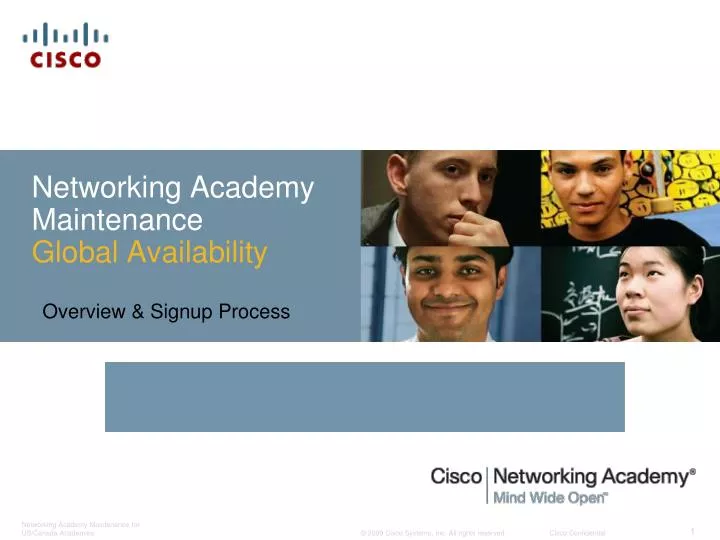 networking academy maintenance global availability