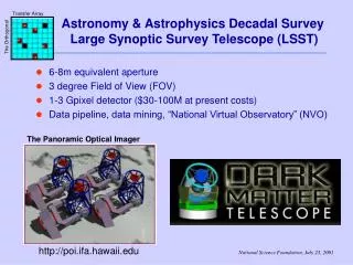Astronomy &amp; Astrophysics Decadal Survey Large Synoptic Survey Telescope (LSST)