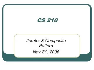 CS 210