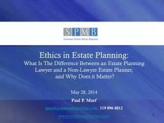 Ethics in Estate Planning:
