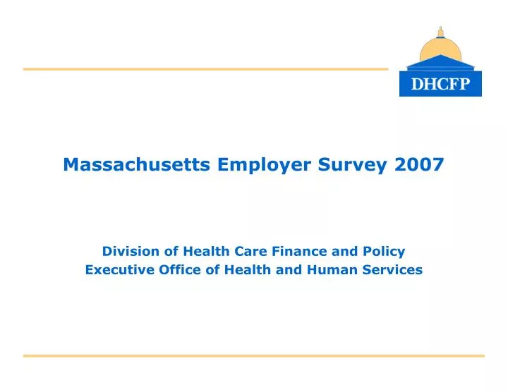 massachusetts employer survey 2007
