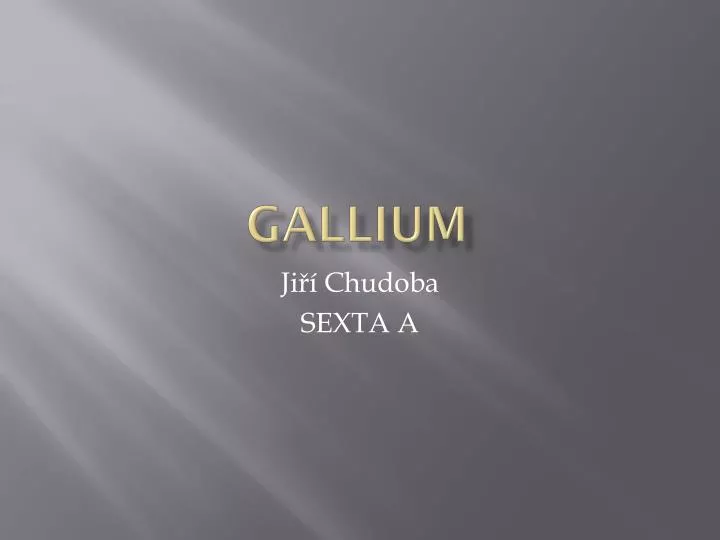 gallium